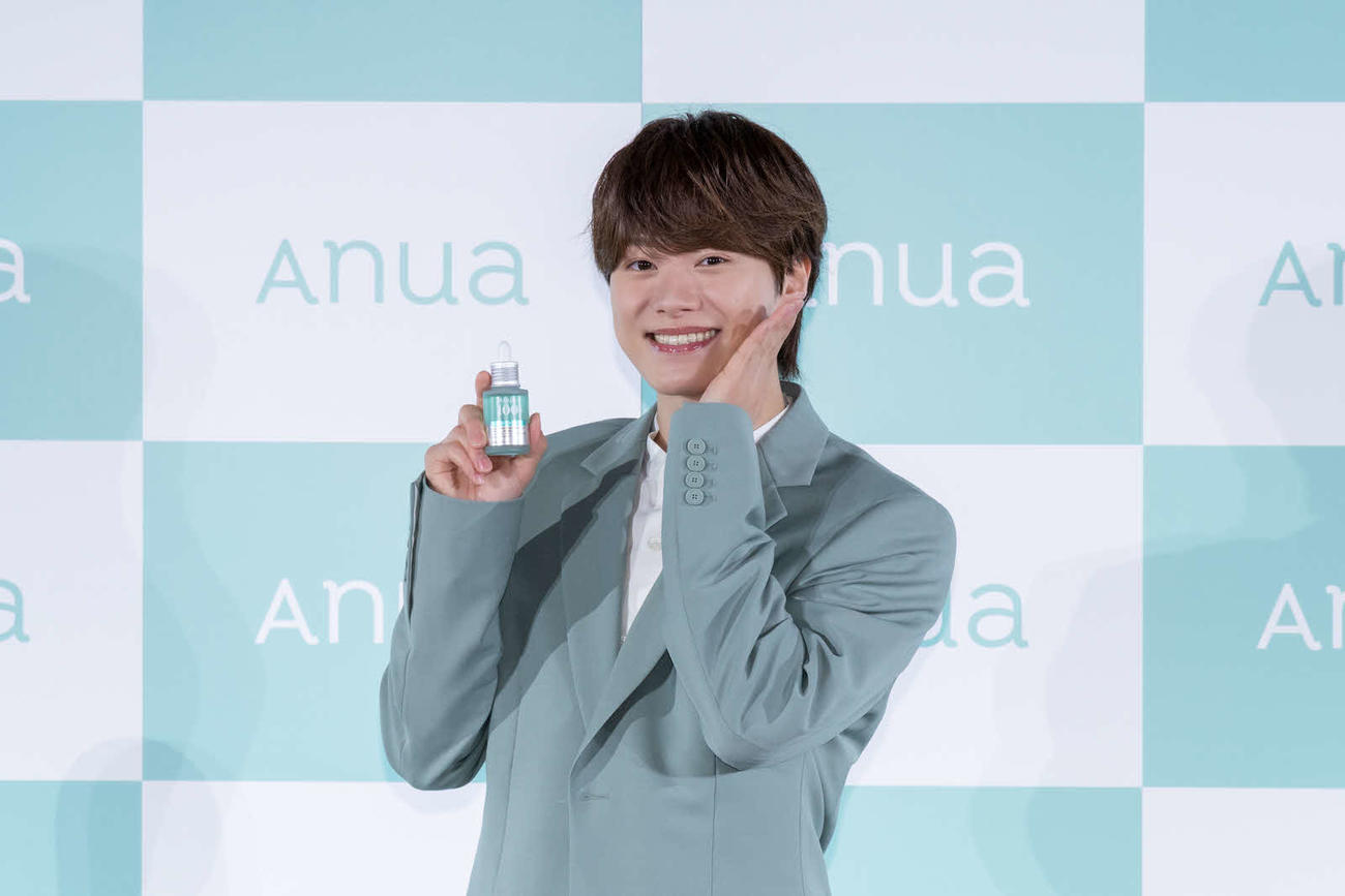 「Anua PDRN新CM発表会」に出席したなにわ男子の大橋和也
