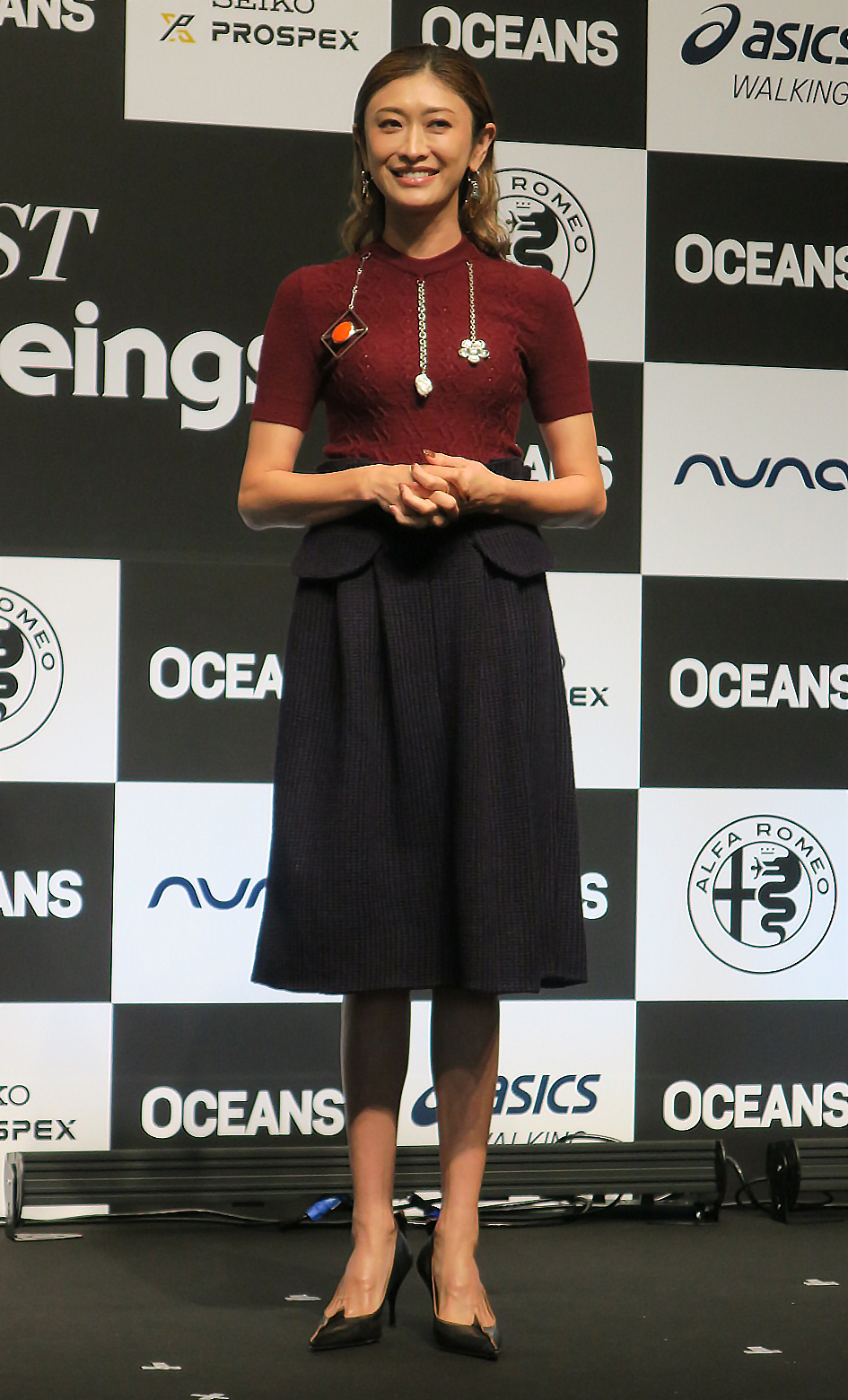 「OCEANS The BEST Wellbeings 2025」受賞者披露セレモニーに登場した山田優