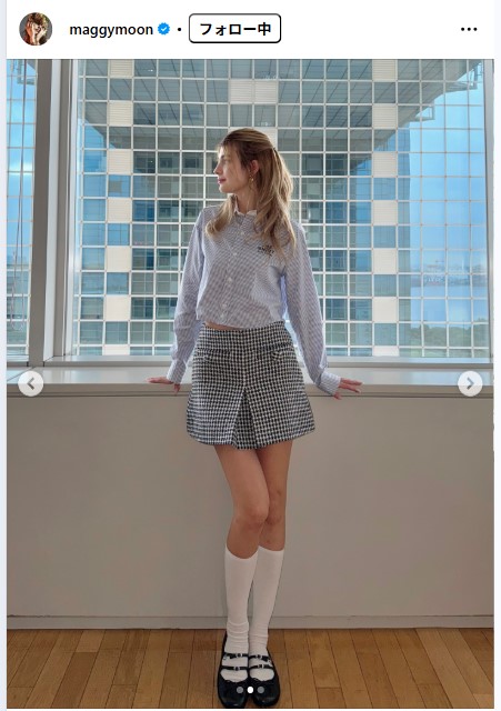 マギーのインスタグラムから