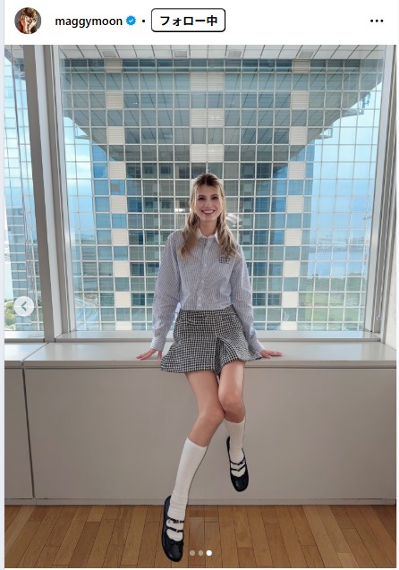 マギーのインスタグラムから