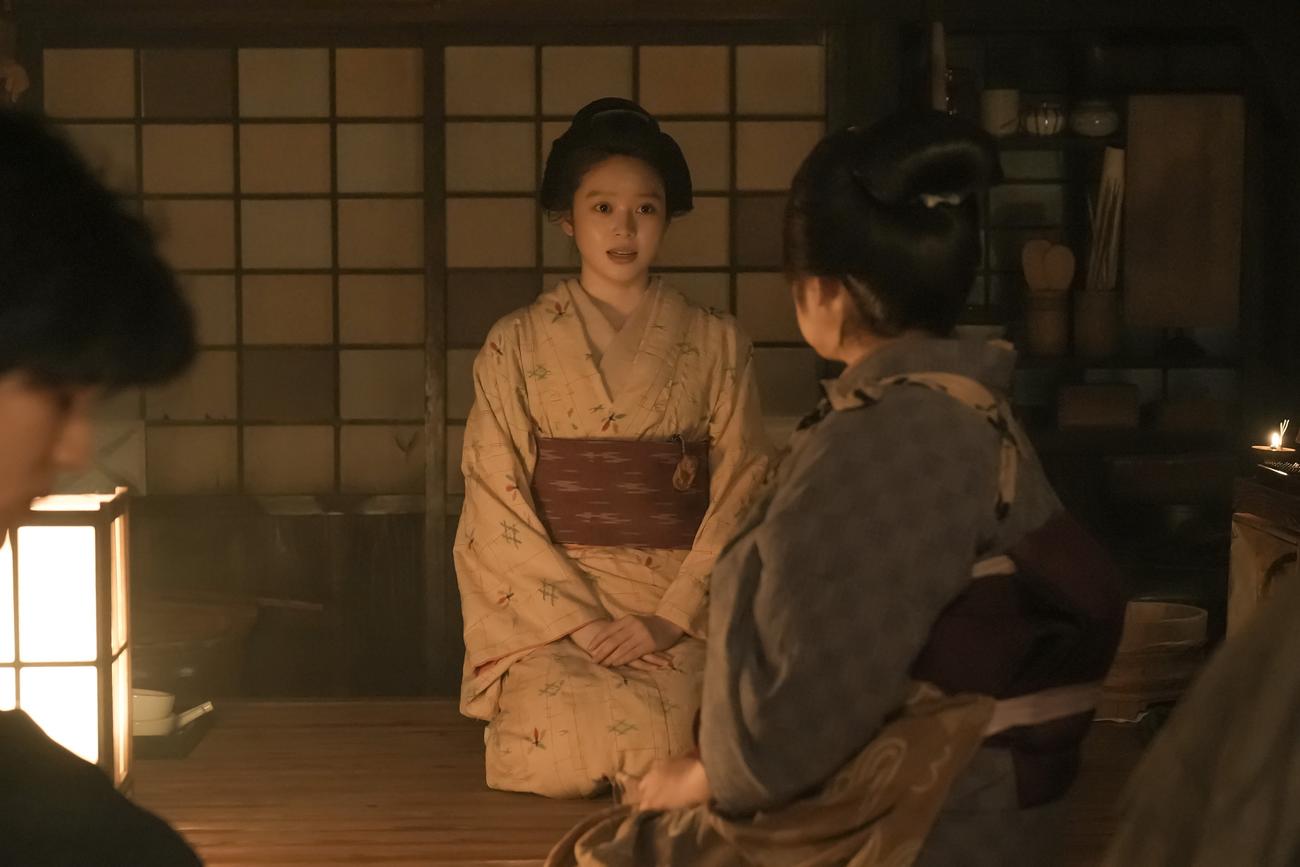 NHK連続テレビ小説「ばけばけ」の1場面（C）NHK