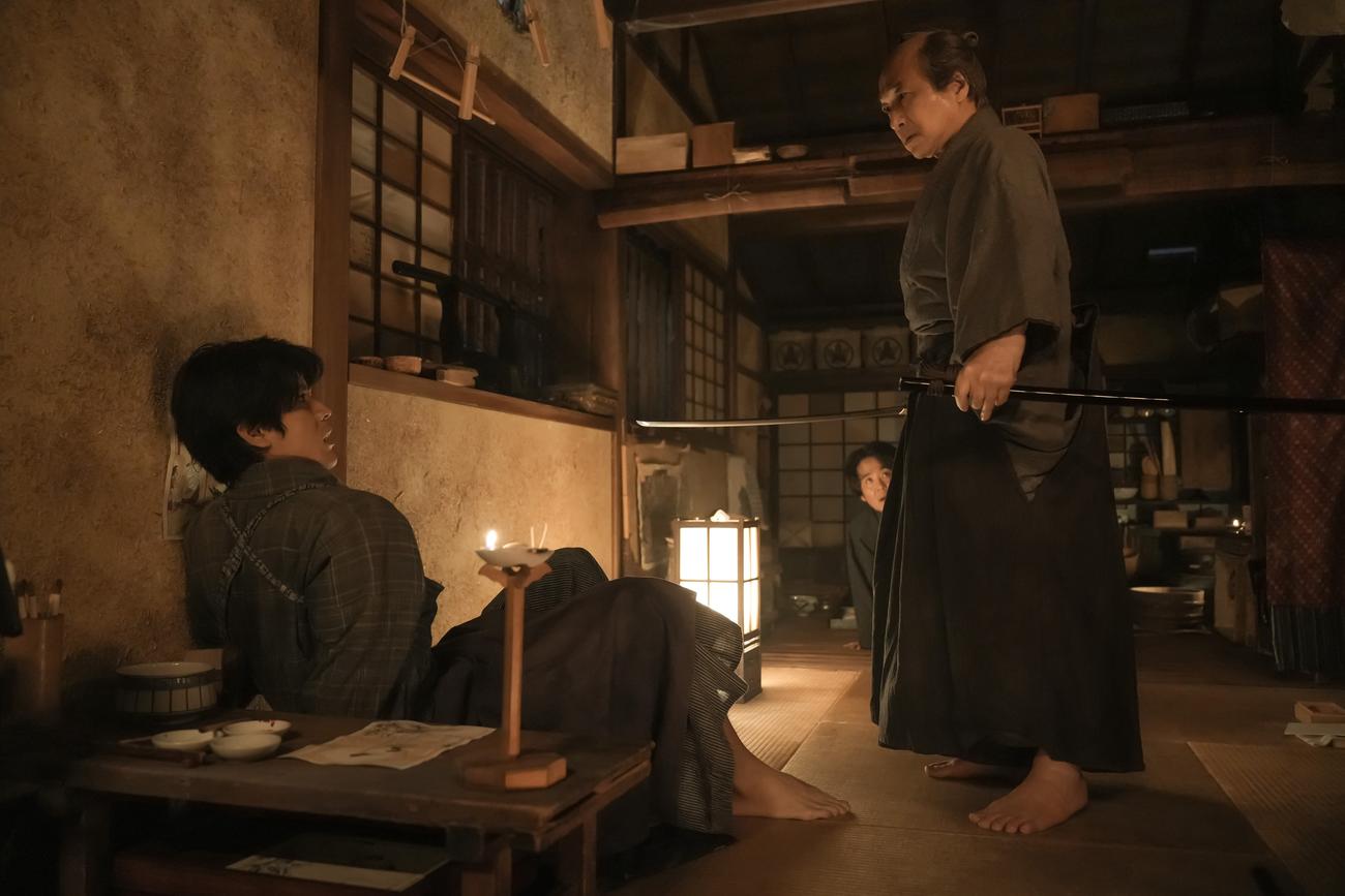 NHK連続テレビ小説「ばけばけ」の1場面（C）NHK