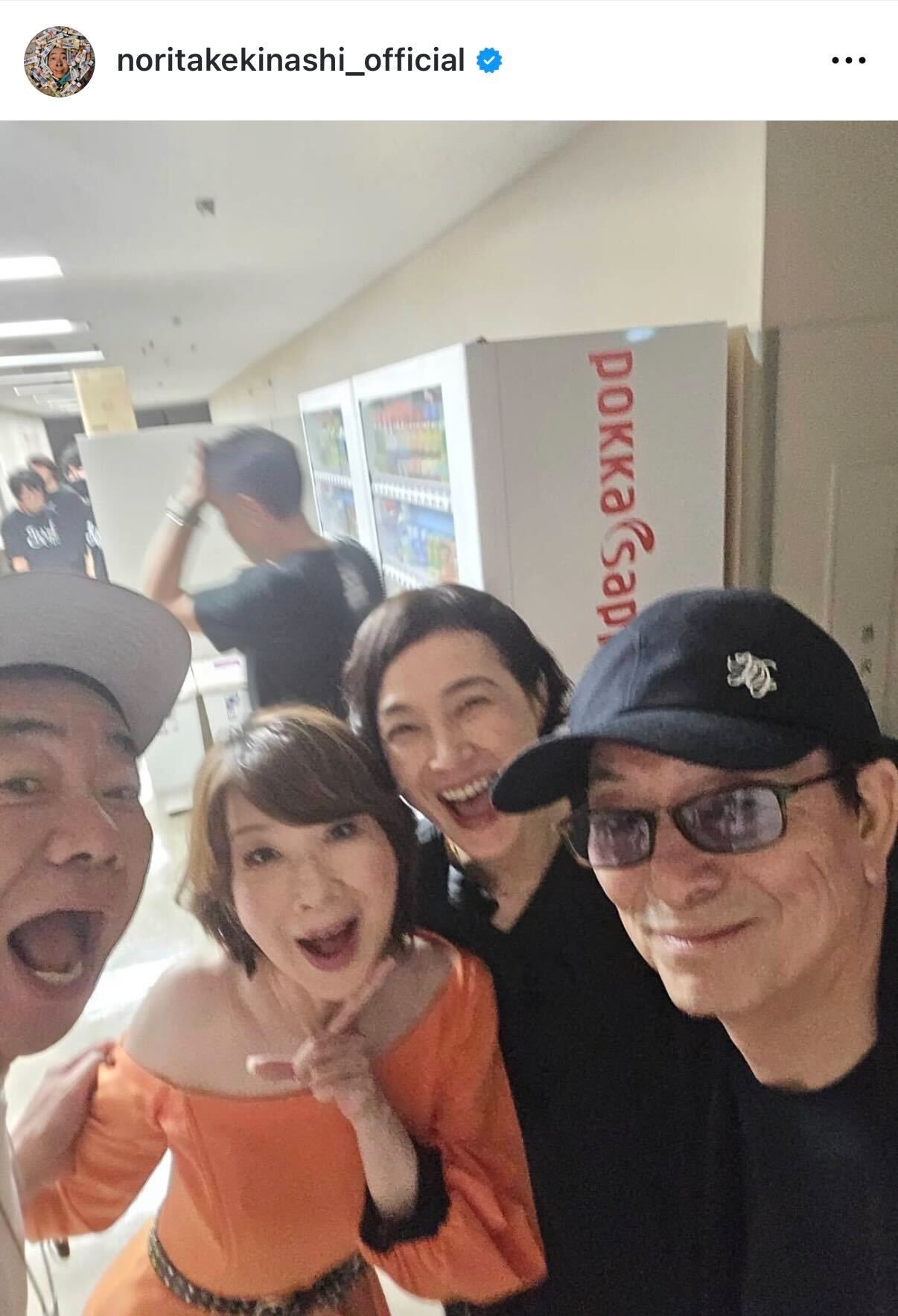 木梨憲武のインスタグラムから