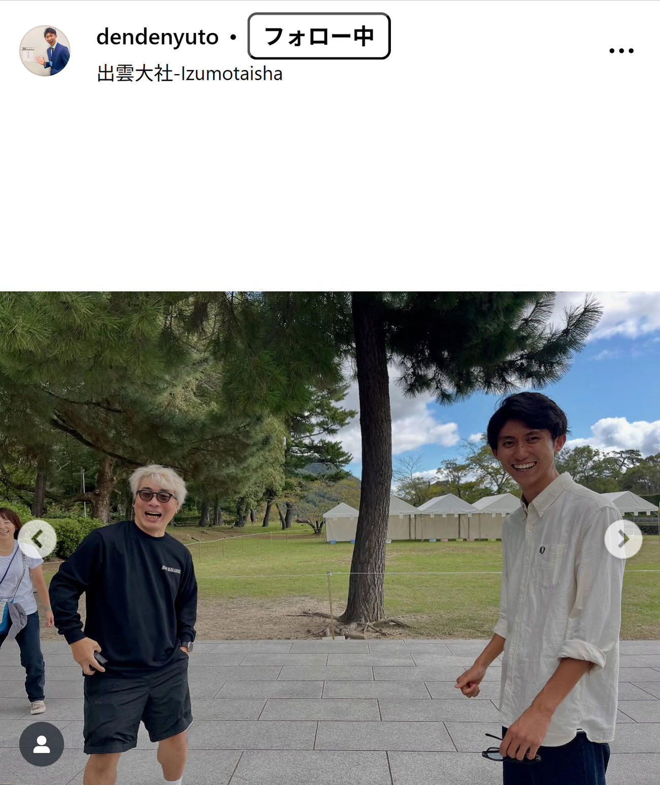 福井放送田中悠登アナのインスタグラムから
