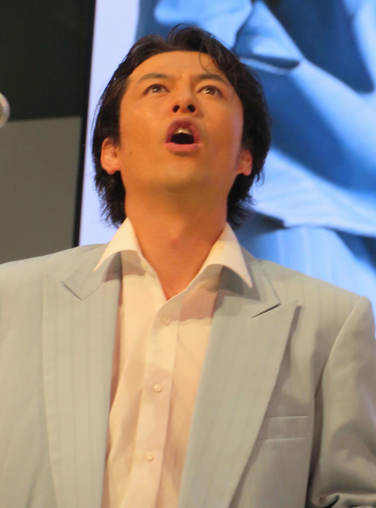 新曲「俺らしく…」追走盤の発売記念イベントを行った東京力車の石橋拓也