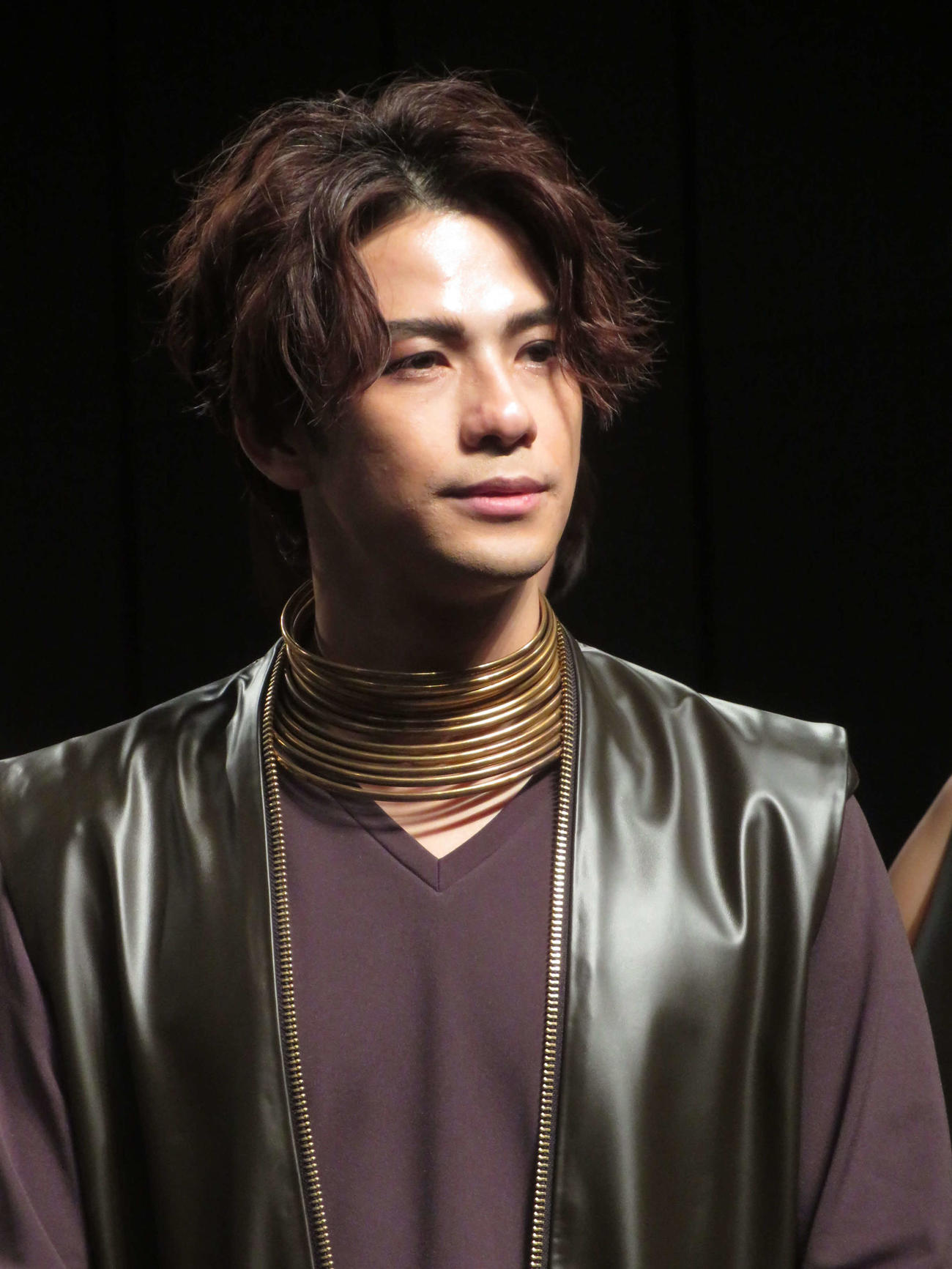 明治「きのこの山」50周年記念ファッションショーに出席した森崎ウィン（撮影・川田和博）
