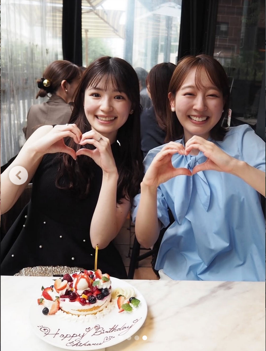 森千晴のインスタグラムから