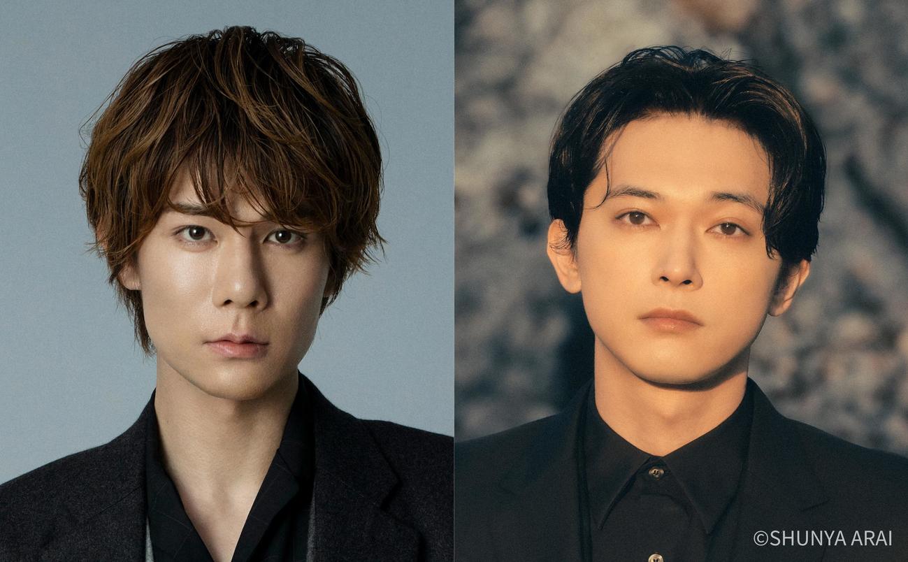 ミュージカル「ディア・エヴァン・ハンセン」にダブルキャストで主演する柿澤勇人（左）と吉沢亮