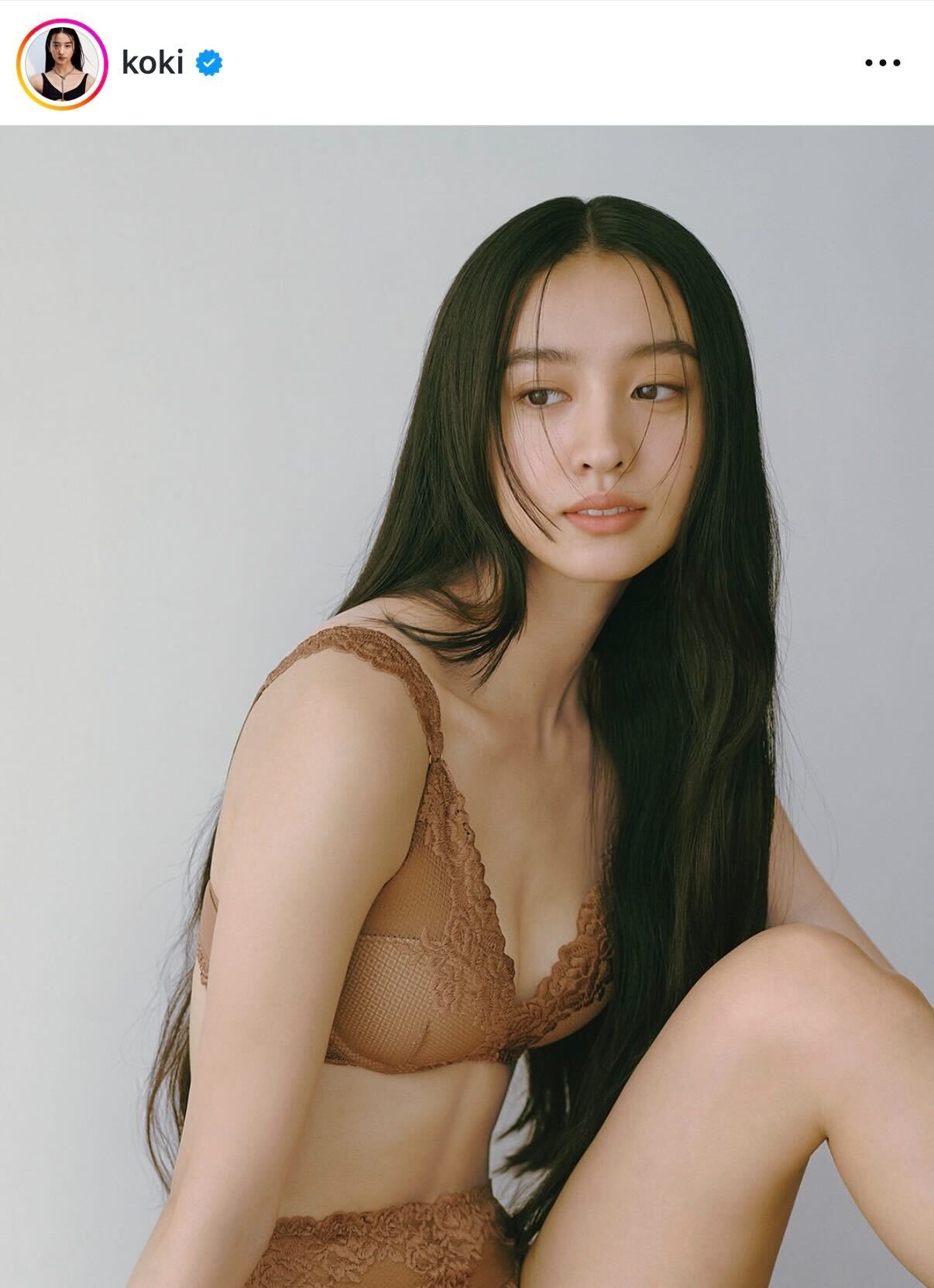 Koki,のインスタグラムから