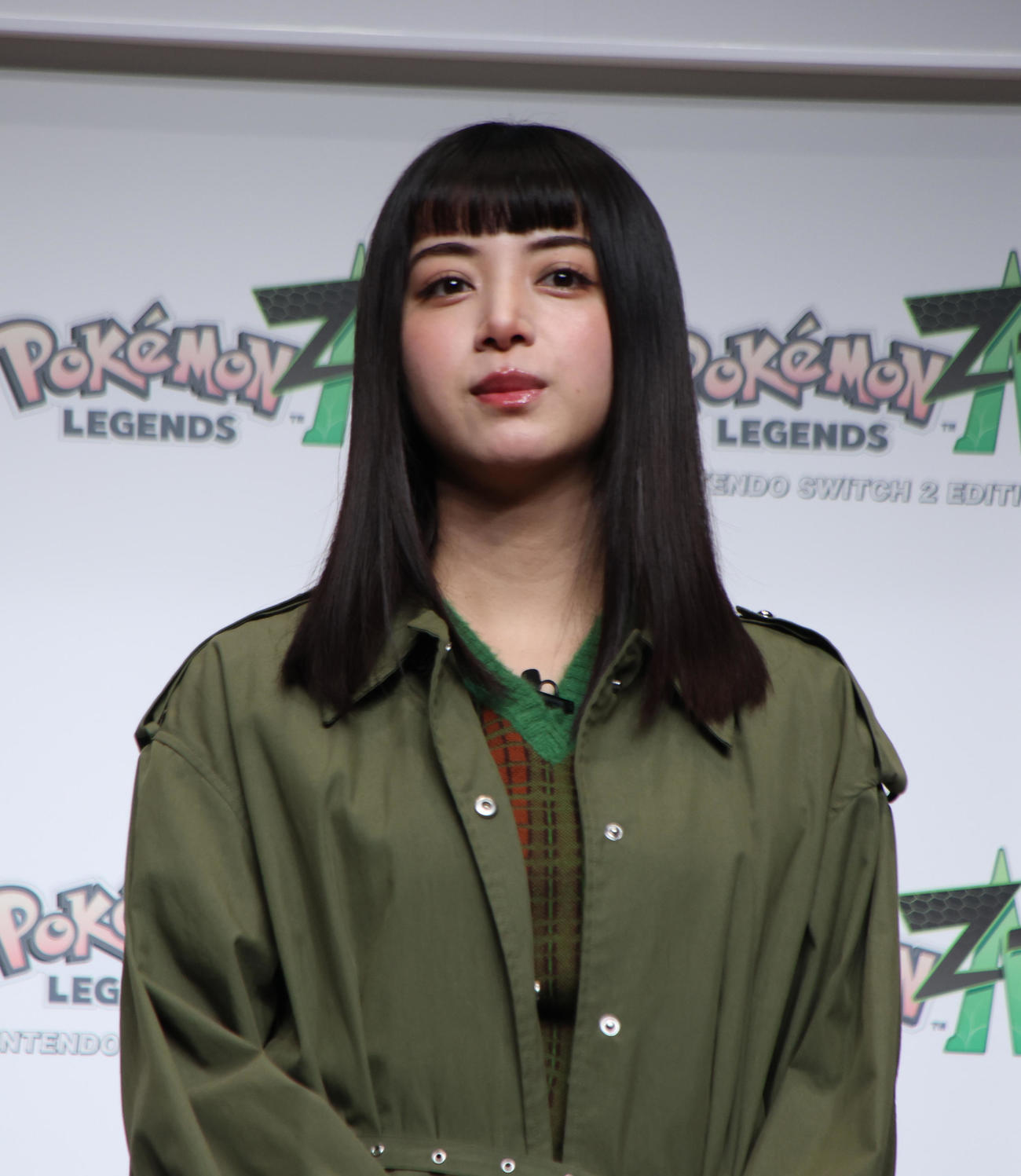 「ポケットモンスター」シリーズ最新作発売記念イベントに出席した池田エライザ（撮影・中島郁夫）