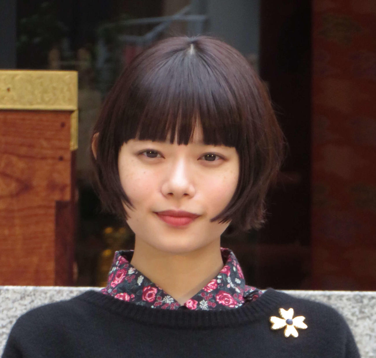 映画「ミーツ・ザ・ワールド」大ヒット祈願イベントに出席した杉咲花（撮影・村上幸将）