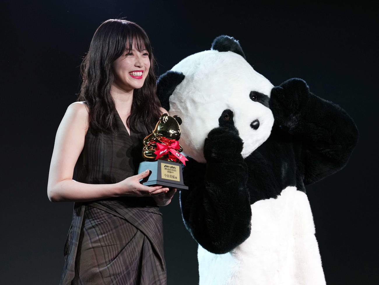 「anan AWARD 2025」俳優部門を受賞した今田美桜（撮影・小島史椰）