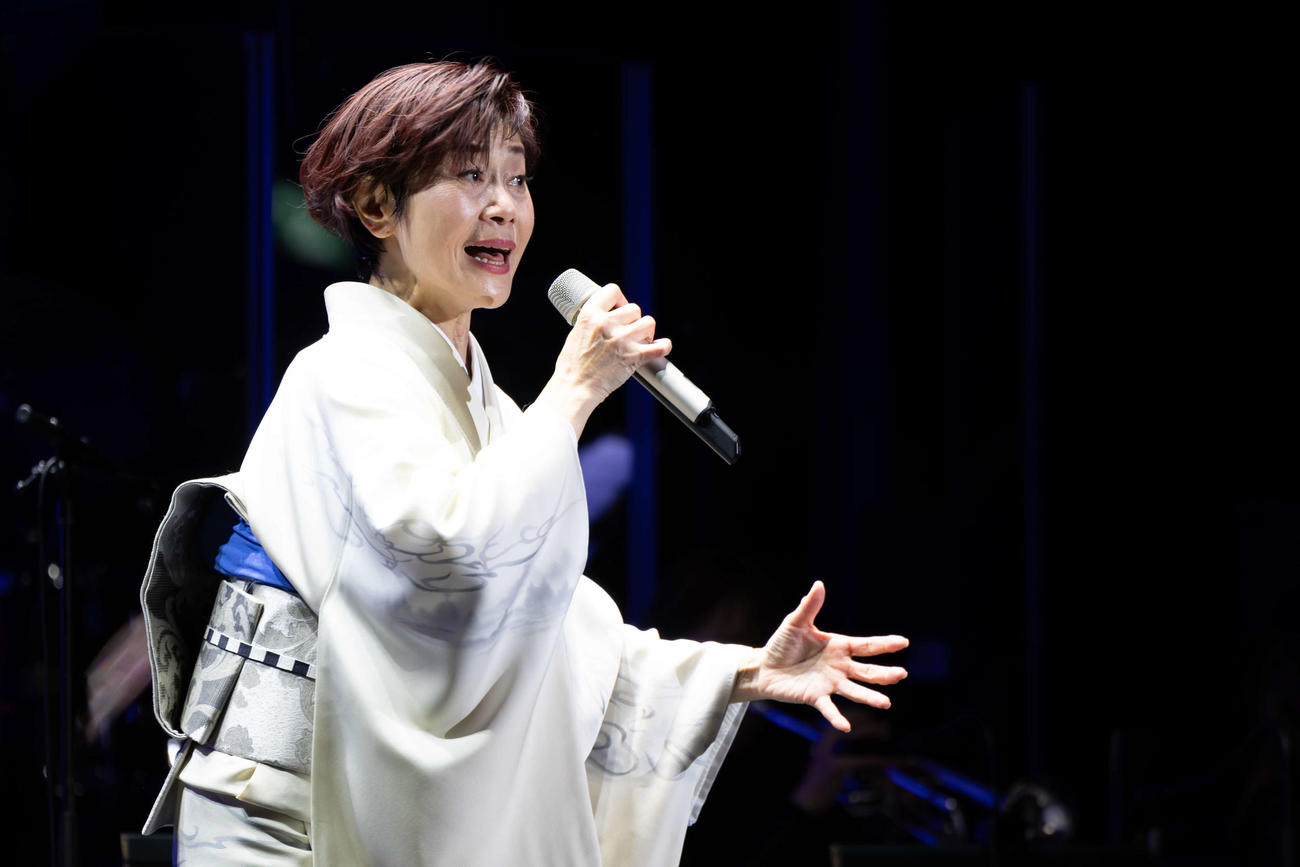 都内でコンサートを行った神野美伽