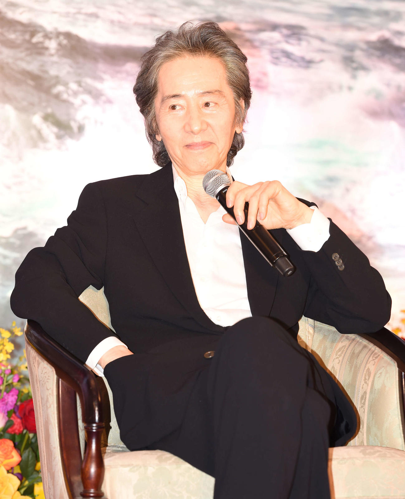 田村正和さん（16年3月7日撮影）