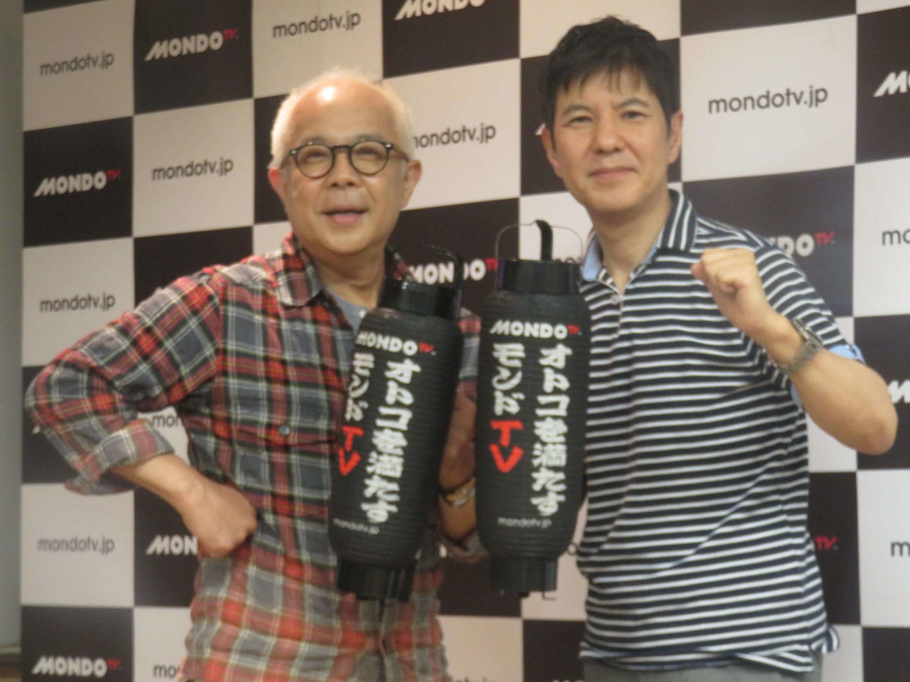 小堺一機と関根勤（2016年8月）