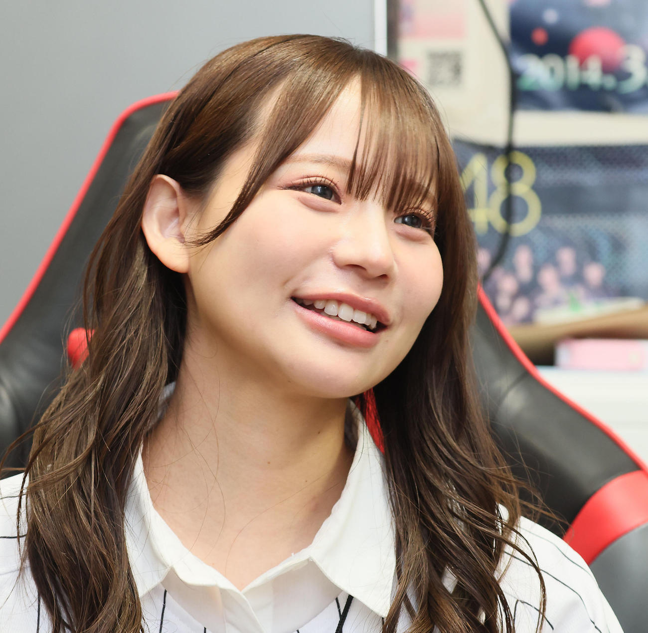 ロッテ愛を熱く語る和田海佑（撮影・加藤哉）