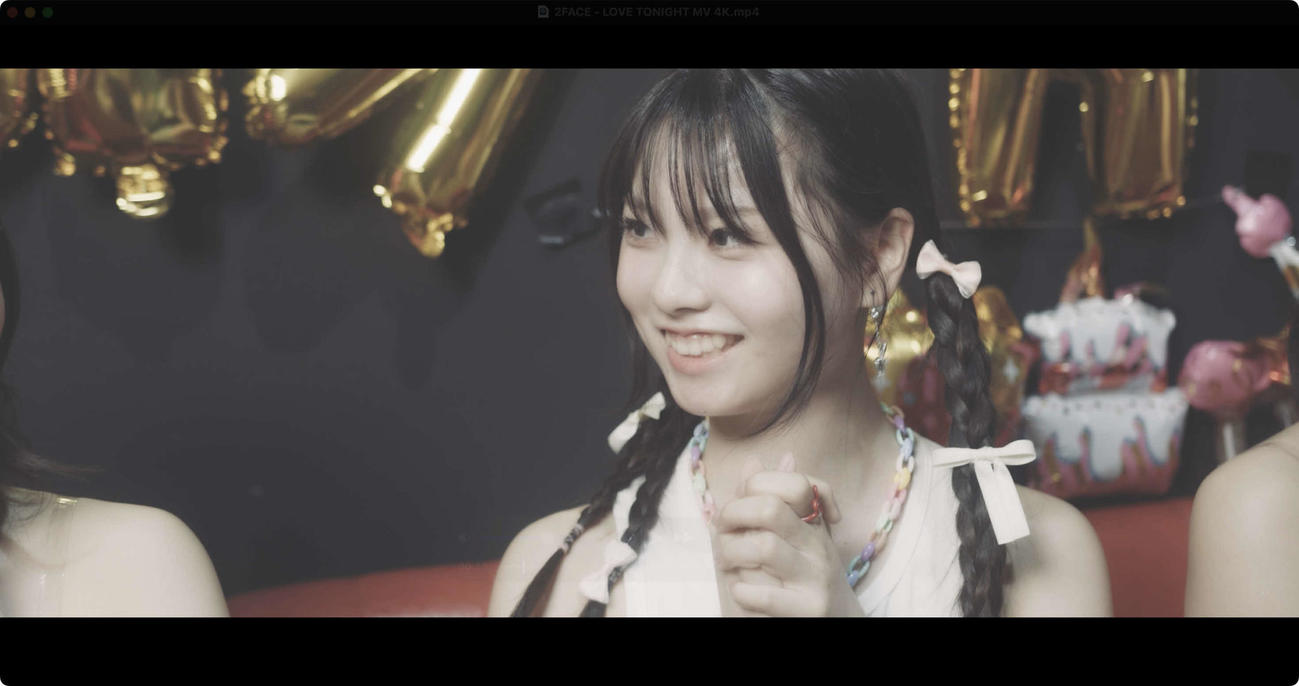 LOVE TONIGHT」MVでのNIRAI.