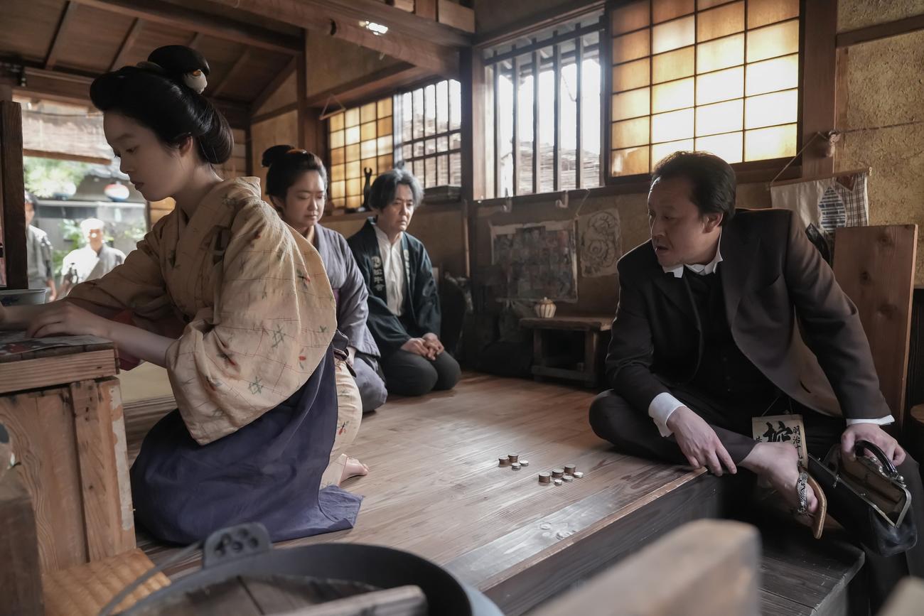 NHK連続テレビ小説「ばけばけ」の1場面（C）NHK