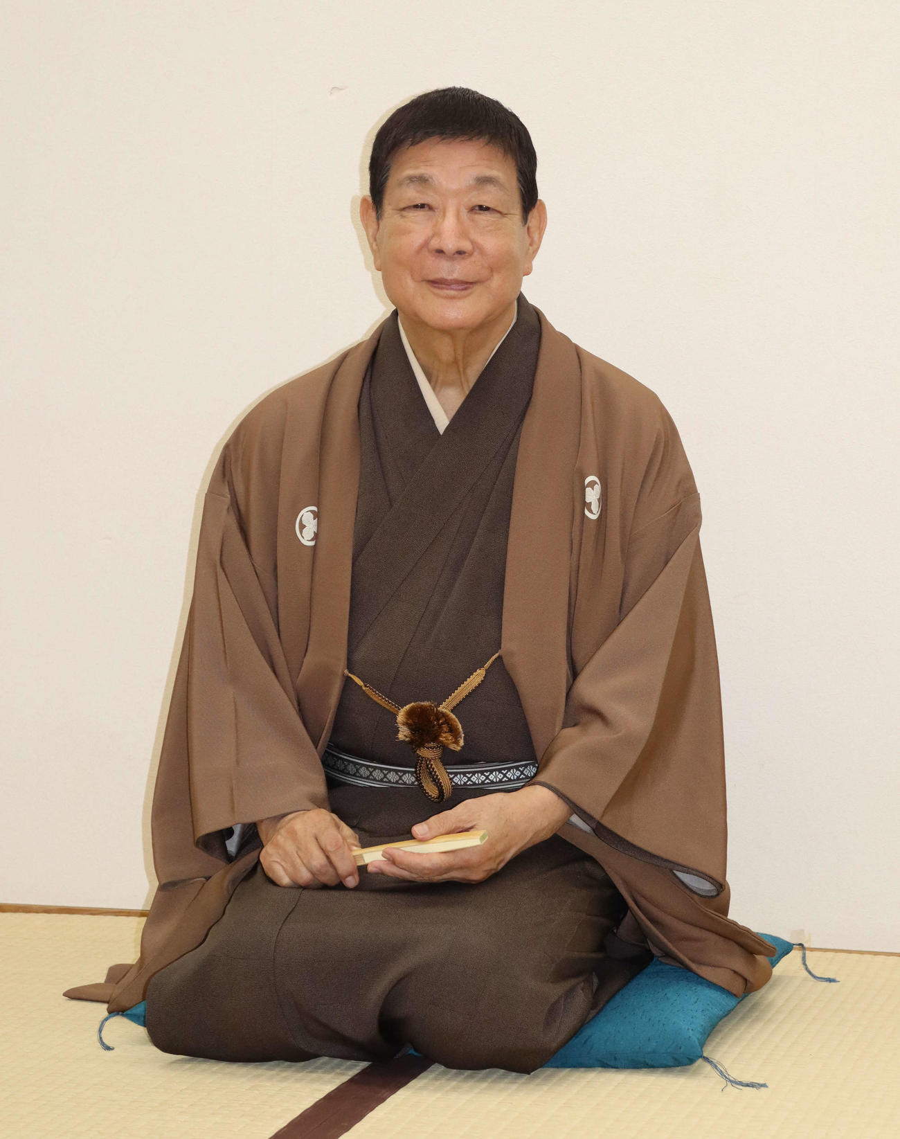 文化功労者に選ばれたことについて語る柳家さん喬