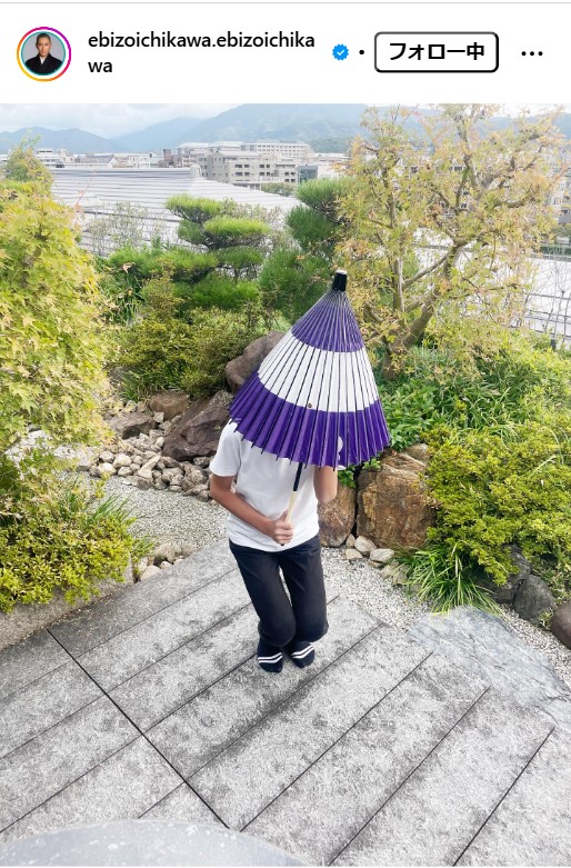市川團十郎のインスタグラムから
