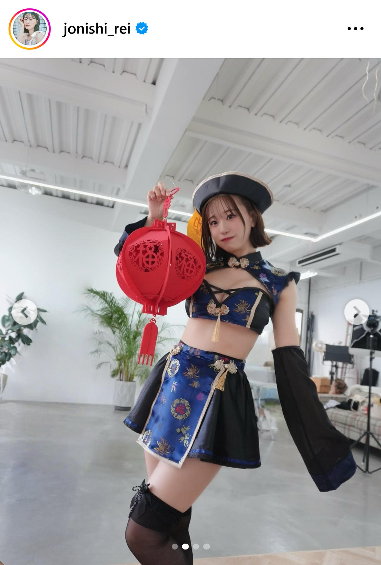 上西怜のインスタグラムから