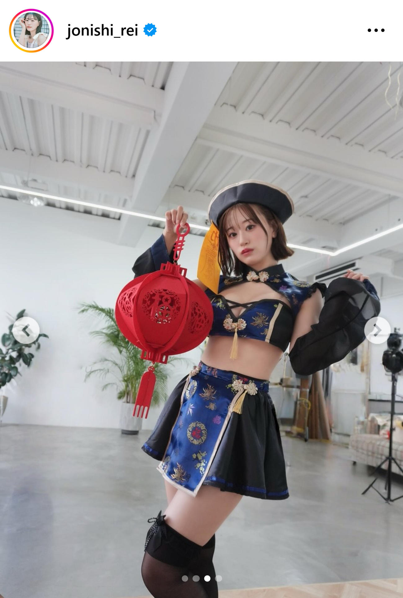 上西怜のインスタグラムから