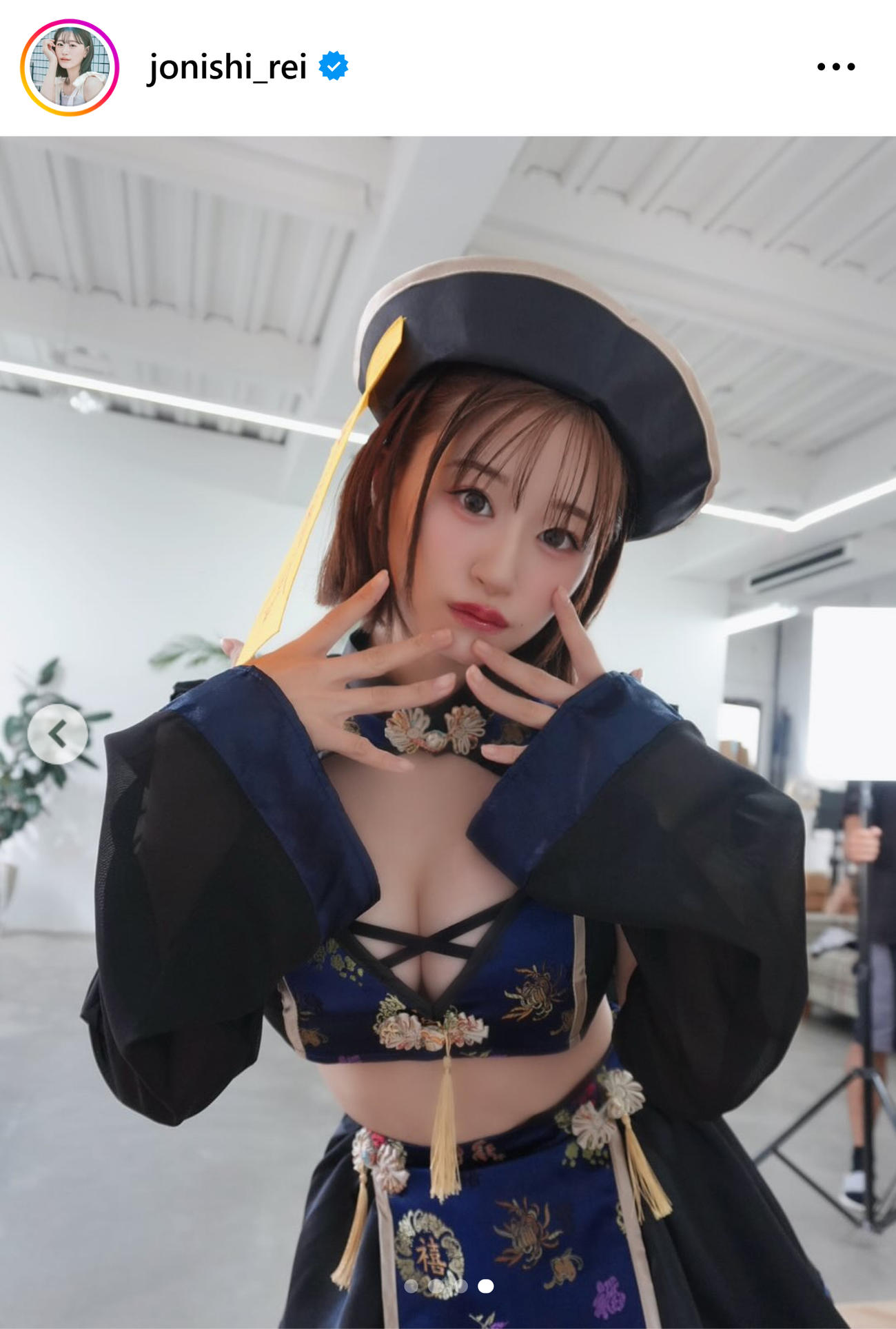 上西怜のインスタグラムから