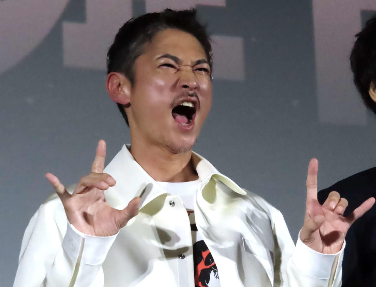 映画「次元を超える」公開記念舞台あいさつに登壇した窪塚洋介