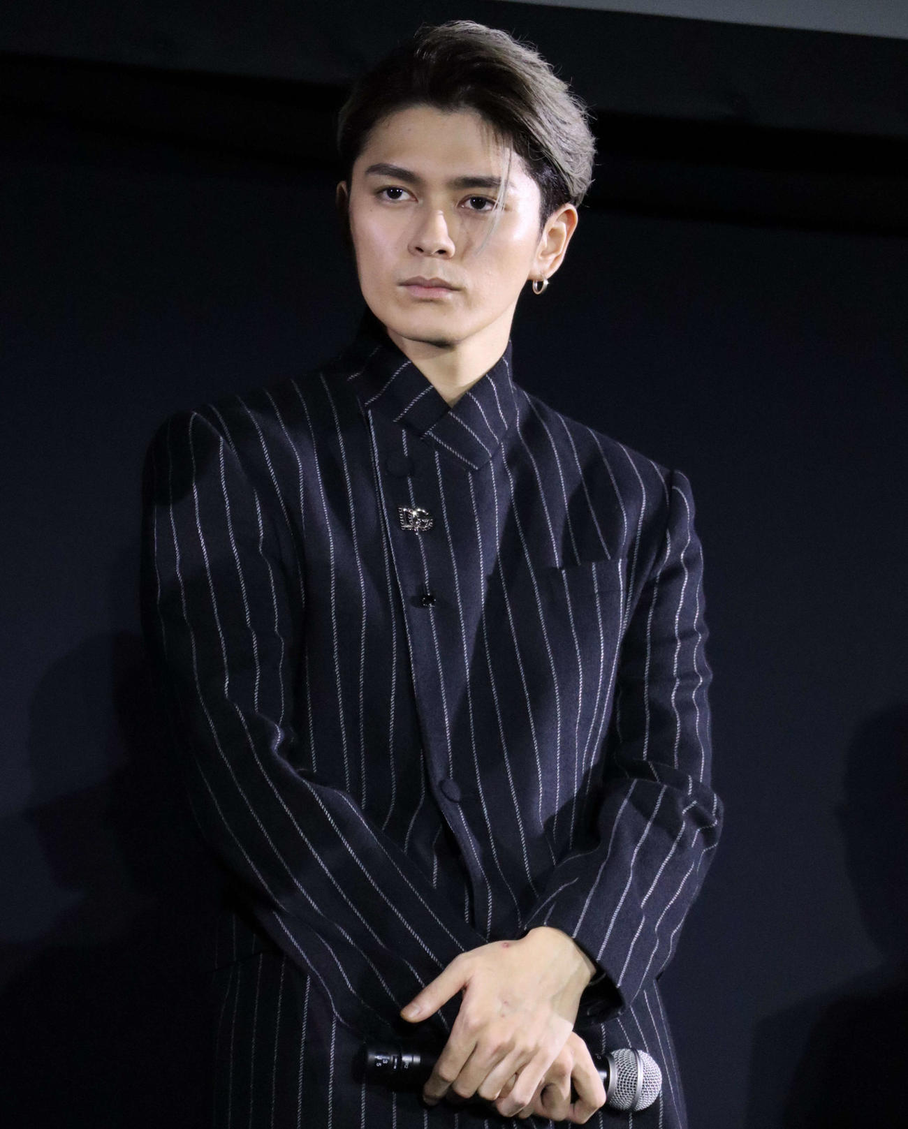 映画「港のひかり」の「ジャパンプレミアin輪島～能登に元気を～」に出席した眞栄田郷敦