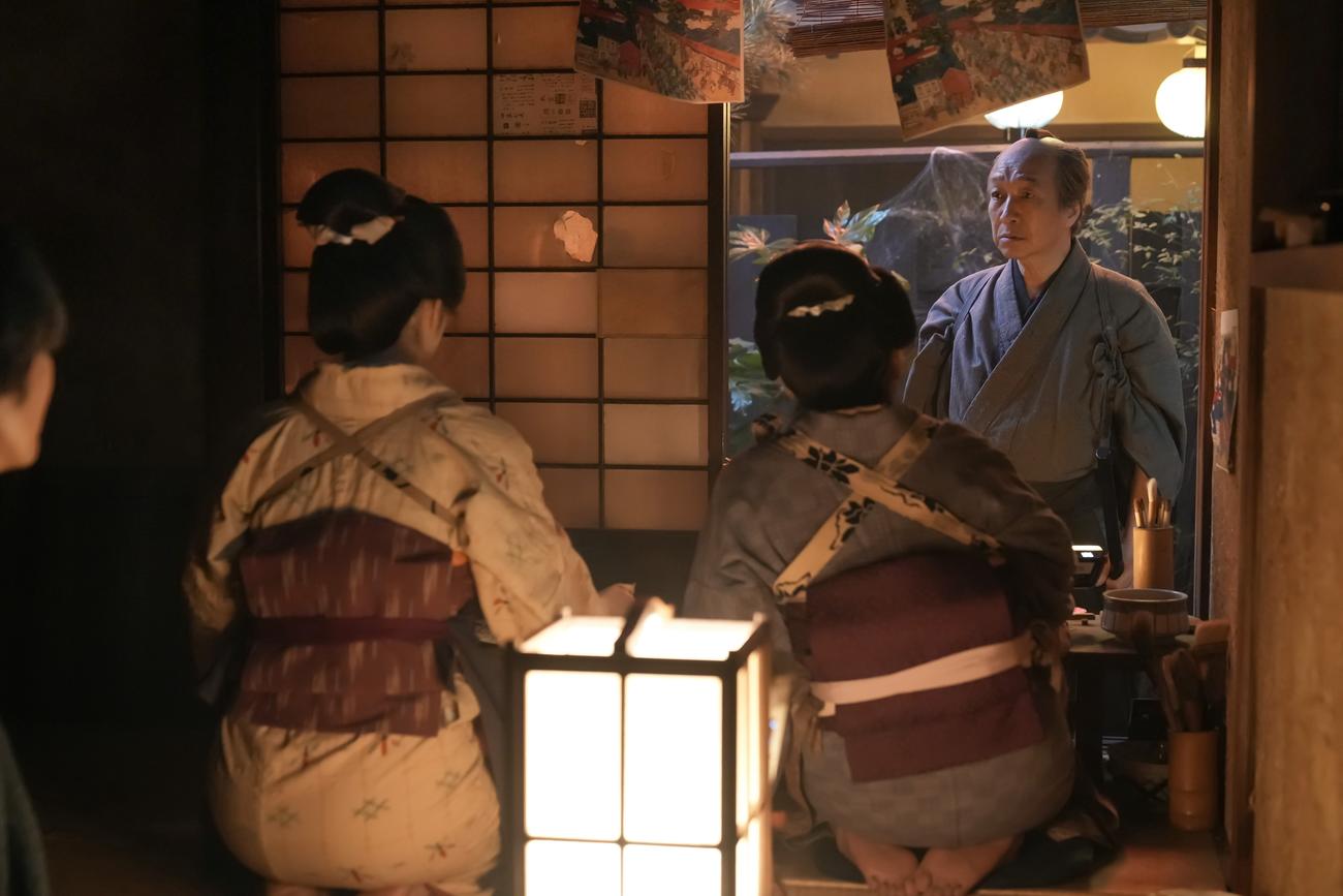 NHK連続テレビ小説「ばけばけ」の1場面（C）NHK