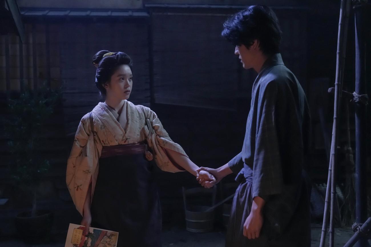 NHK連続テレビ小説「ばけばけ」の1場面（C）NHK