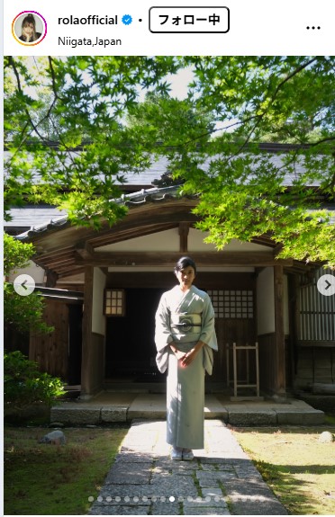 ローラのインスタグラムから