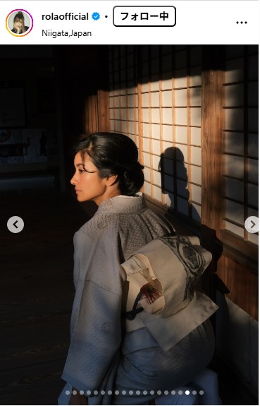 ローラのインスタグラムから