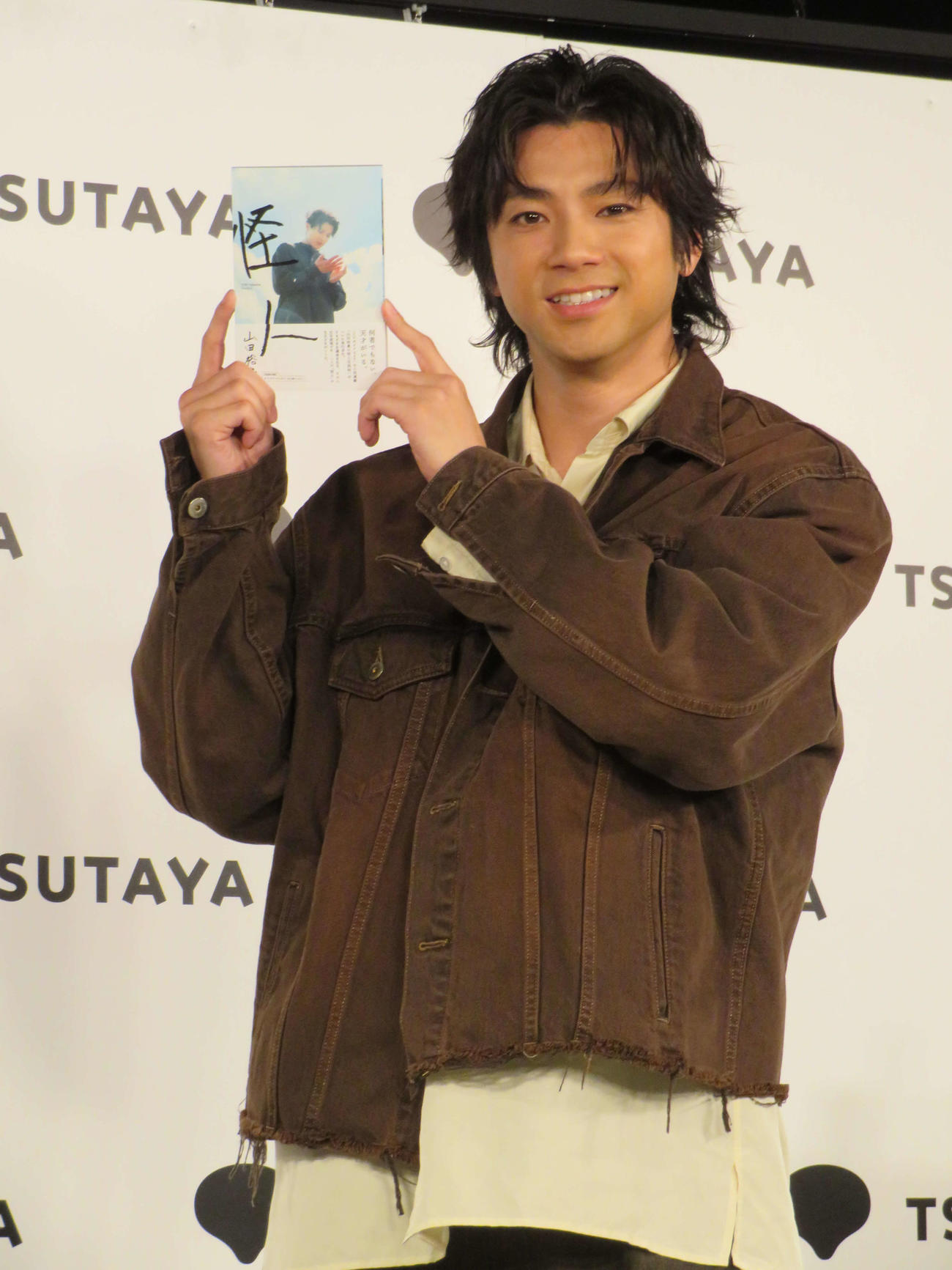 新著「怪人」発売記念記者会見を開いた山田裕貴（撮影・村上幸将）