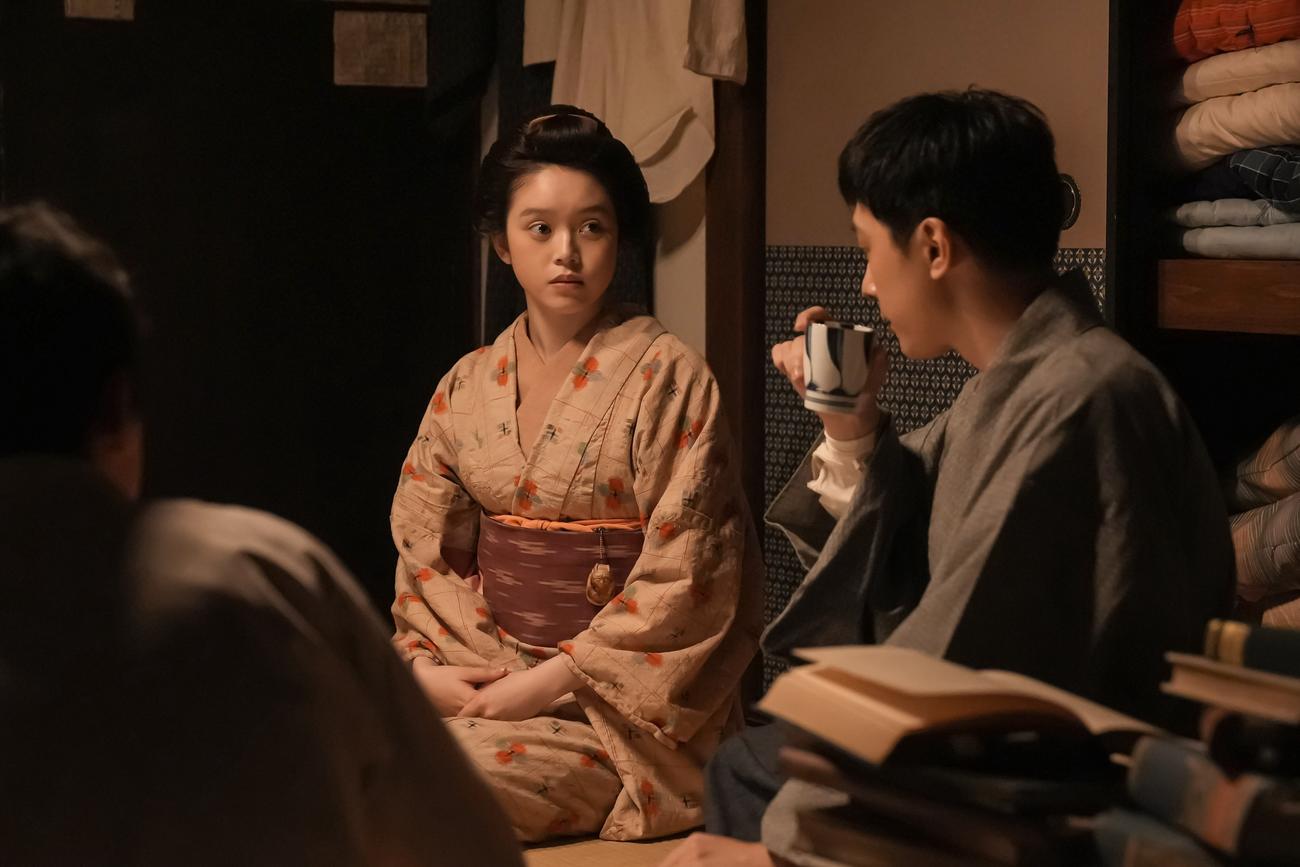 NHK連続テレビ小説「ばけばけ」の1場面（C）NHK