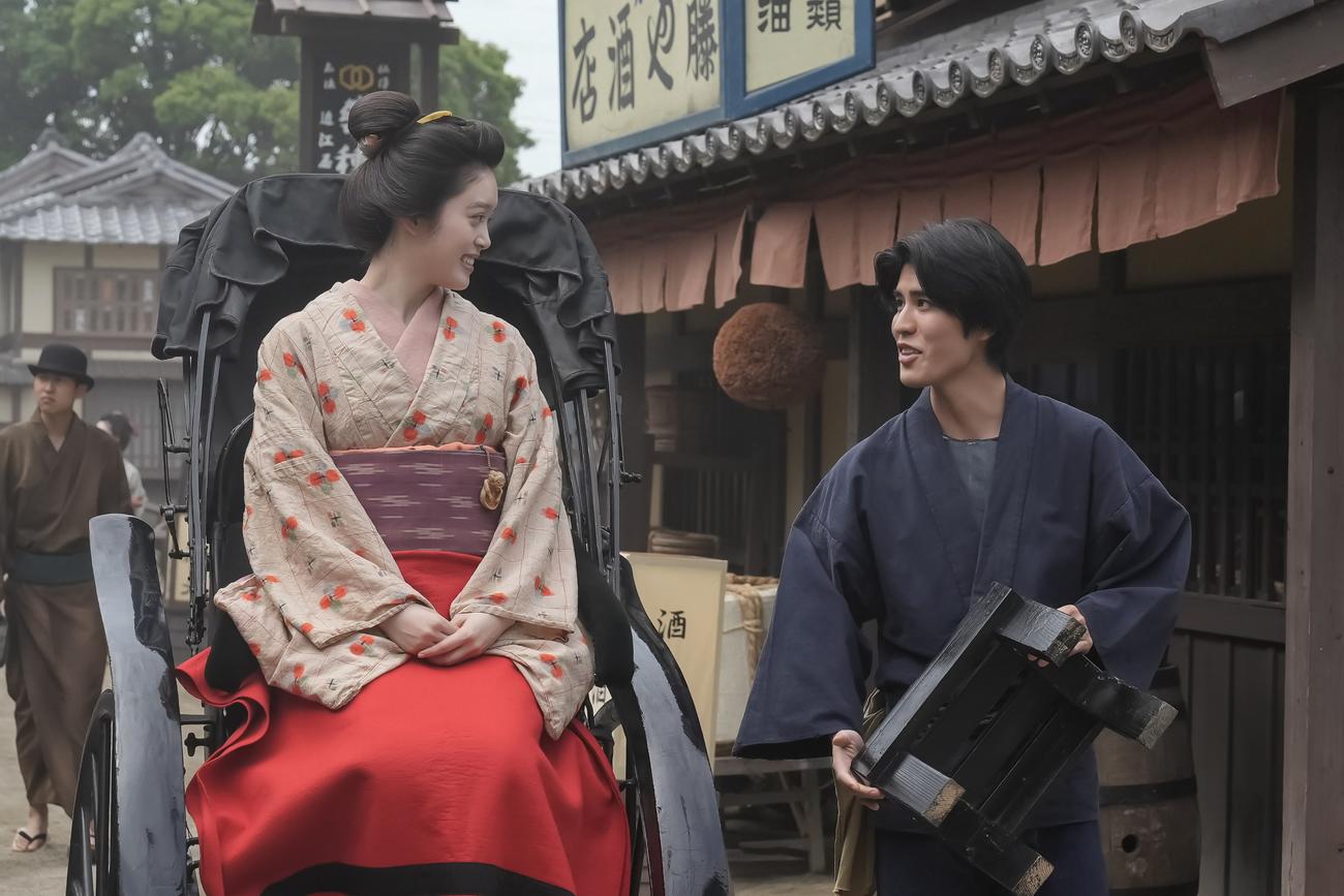 NHK連続テレビ小説「ばけばけ」の1場面（C）NHK