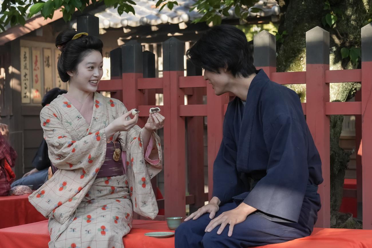 NHK連続テレビ小説「ばけばけ」の1場面（C）NHK