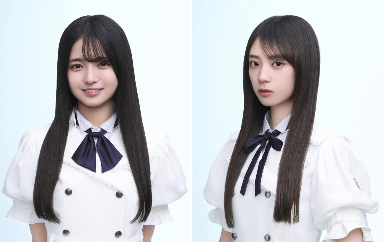 左から瀬戸口心月、矢田萌華