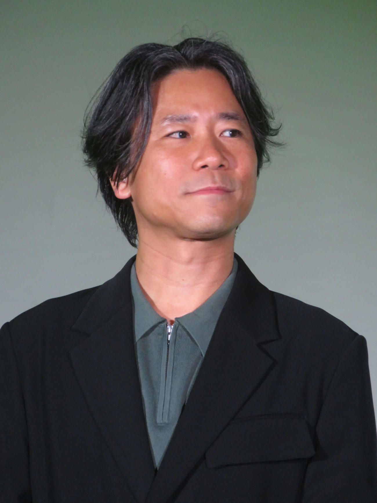 映画「WIND BREAKER／ウンドブレーカー」キックオフイベントに出席した萩原健太郎監督（撮影・川田和博）