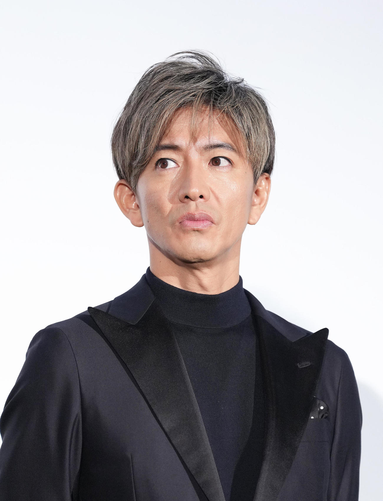 舞台あいさつに登場した木村拓哉（撮影・足立雅史）