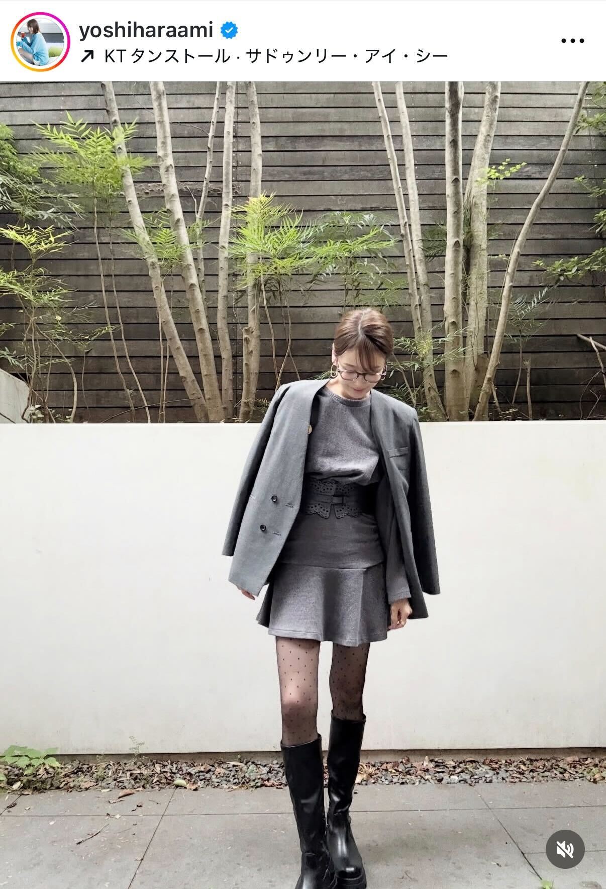 良原安美アナのインスタグラムから