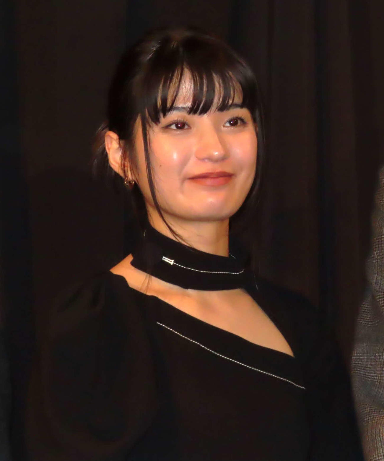 映画「消滅世界」完成披露上映会に出席した蒔田彩珠