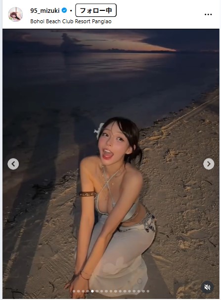 林襄のインスタグラムから