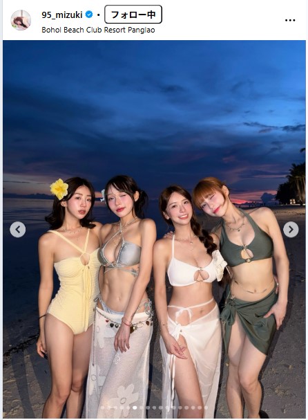 林襄のインスタグラムから