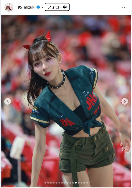 林襄のインスタグラムから