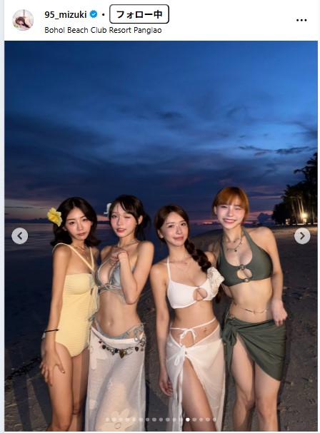 林襄のインスタグラムから
