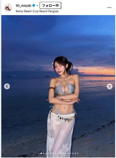 林襄のインスタグラムから