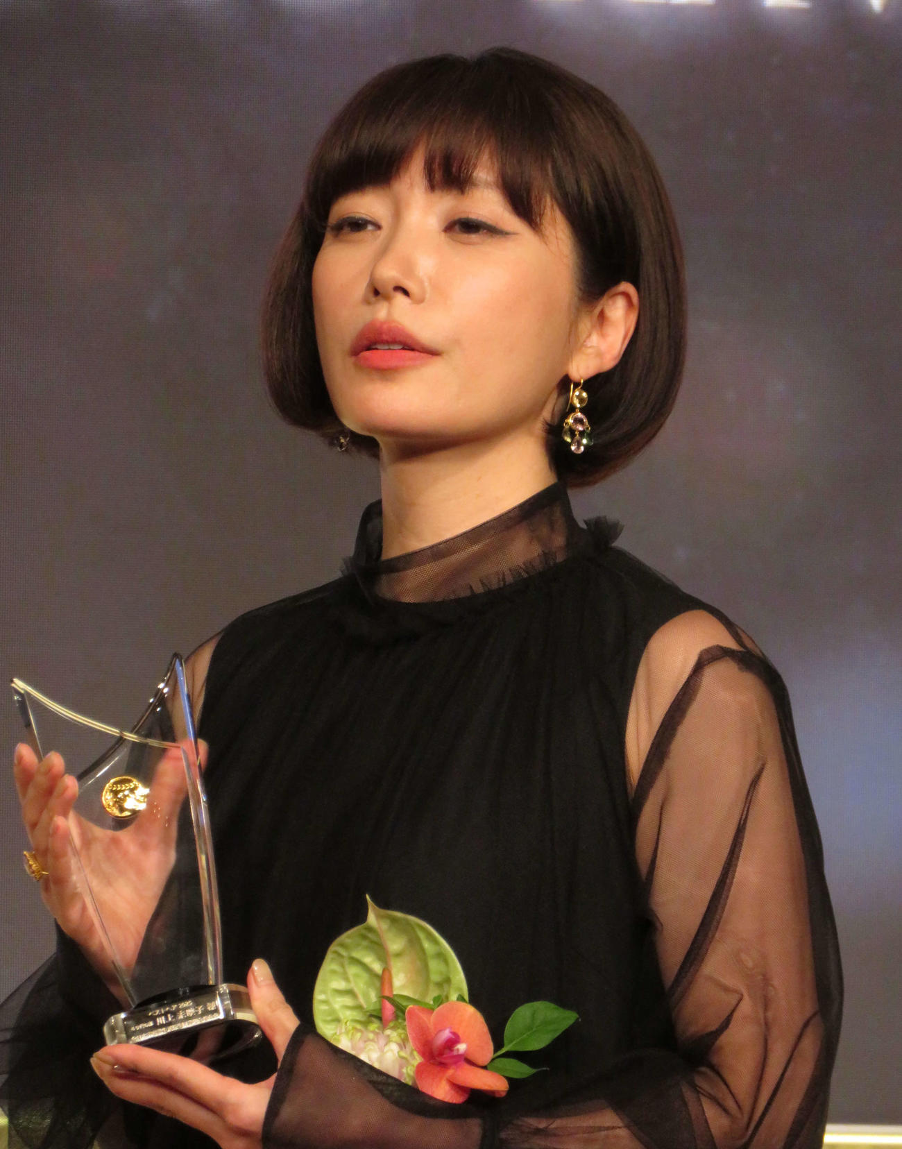 「ベスト・ヘア2025」の40代部門で選ばれた川上未映子さん