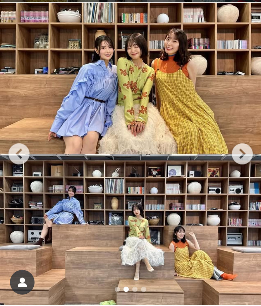 北原里英のインスタグラムから