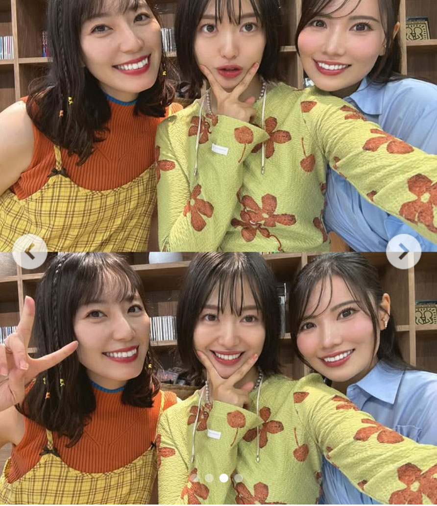 北原里英のインスタグラムから